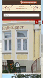 Mobile Screenshot of haus-erdbruegger.de